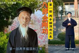 两手插顶为什么会通利三焦#八部金刚功 #张至顺 #道家养生视频封面
