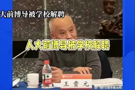 65岁的王贵元惨了，除了被拦路解聘，后面可能还要吃牢饭呀！视频封面