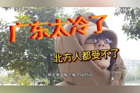 受不了广东太冷了！北方人在广东冻成了狗视频封面