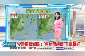 中国🇨🇳台湾省中视新闻频道的天气预报节目（冯薇之老师播报）视频封面