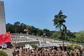 汽车24团卫生队高原之旅2023年清明麻栗坡烈士陵园祭奠视频封面