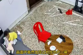 近日，广东，两岁哥哥用毛巾捂着妹妹，监控记录下惊悚的一幕！视频封面