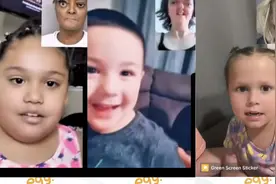 tiktok“新老师”整蛊，告诉孩子这是他的新老师看他反应场面高能