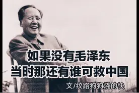 如果没有毛泽东，当时那个环境，还有谁可以拯救中国？视频封面