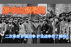 孙中山领导的二次革命护国战争护法战争你了解多少？视频封面