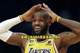 美媒公布了NBA新赛季球员年收入排行 #NBA #詹姆斯