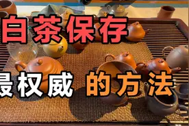 白茶最权威的保存方法。视频封面