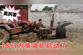 搁了10年的柴油机打不起来，看看刘平让它怎么正常启动的？真厉害