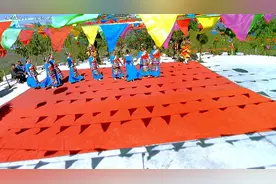 2024年4月初八泰平山玉皇庙庙会现场