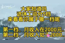 退休工资档次大揭秘，看看你属于哪一档？视频封面