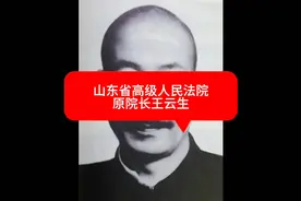 山东省高级人民法院原院长——王云生视频封面