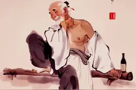 古风老者沉思图，宁静致远，韵味悠长。视频封面