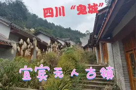 毛骨悚然！实拍四川宜宾无人村，30多栋楼房阴森森，啥情况？视频封面