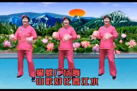 蝴蝶广场舞，民族风情广场舞，领略别样的魅力。