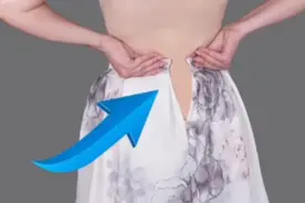 裙腰太瘦拉不上拉链，分享改肥的小妙招，改后轻松解决问题视频封面