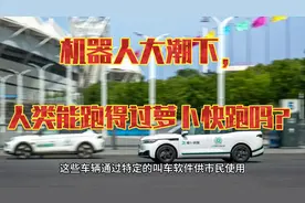 机器人大潮下，人类能跑得过萝卜快跑吗？视频封面
