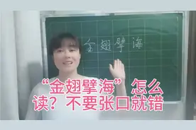 “金翅擘海”怎么读？许多人张口就会读错，它的意思可能意想不到