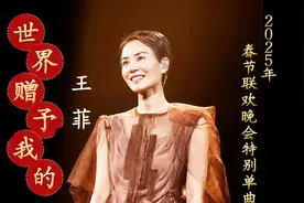 2025年春节联欢晚会特别单曲《世界赠予我的》，王菲惊喜献唱视频封面