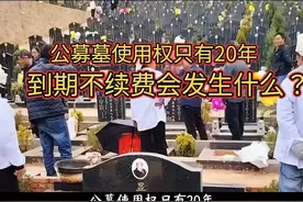 公墓使用期限20年，到期不续费怎么办？视频封面