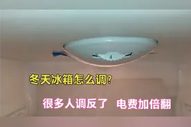 冬天冰箱温度怎么调？师傅教我这样调，省电不结冰，看完涨知识了视频封面