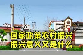 国家对农村进行振兴的意义到底是什么？