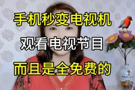 怎样在手机上看电视节目，有实时画面支持回放，而且全免费视频封面