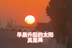 早晨升起来的太阳，真是美视频封面