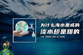 为什么海水是咸的？淡水却是甜的？视频封面