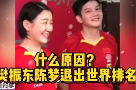 为什么樊振东和陈梦退出世界排名？背后隐藏了什么秘密？