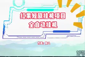 红果短剧挂机项目