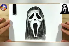 如何画鬼脸| 铅笔素描视频封面