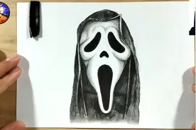 如何画鬼脸| 铅笔素描视频封面