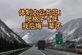 体制内公务员：爬格子十年，我后悔一辈子！视频封面