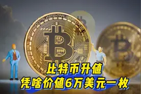 比特币持续升值，目前超过6万美元一枚，到底什么原因持续涨价视频封面