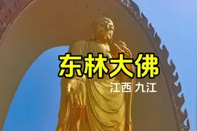 去旅游，最良心的景区东林大佛一定不能错过，来庐山必东林。