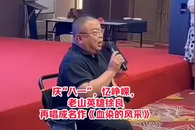 庆八一，忆峥嵘，老山英雄徐良再唱成名作《血染的风采》视频封面