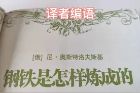 《钢铁是怎样炼成的》译著揭秘