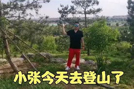 更乐镇小张今天去登山了，户外运动一下，站在山顶真凉快呀！视频封面
