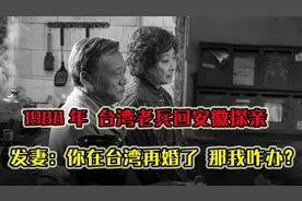 1988年，台湾老兵回安徽探亲，发妻：你在台湾再婚了，那我咋办？视频封面