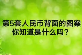第5套人民币背面的图案你知道是什么吗？＃头条热门视频分享视频封面
