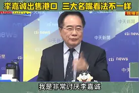 李嘉诚出售港口，蔡正元犀利点评！视频封面