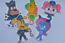 自制动物贴贴纸，颜色漂亮，过程好玩视频封面