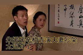 朱媛媛辛柏青演夫妻吵架，两人的演技太厉害了