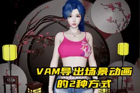 VAM 导出场景动画的2种方式