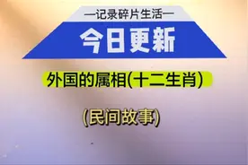 外国的属相(十二生肖)视频封面