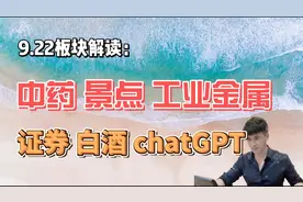 9.22板块解读，共7个板块！视频封面