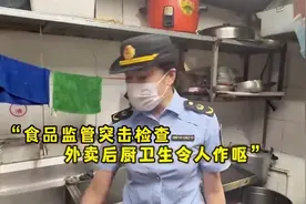 食品监管突击检查，外卖后厨卫生令人作呕！视频封面