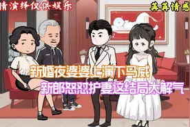 新婚夜婆婆上演下马威，新郎怒怼护妻，这结局太解气。视频封面