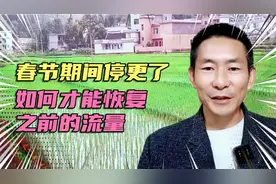 中视频伙伴计划  春节期间停更了 如何才能恢复之前的流量@头条号