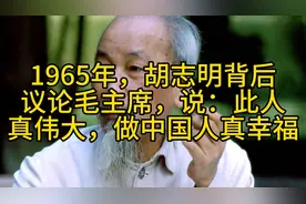 1965年，胡志明背后议论毛主席，说：此人真伟大，做中国人真幸福视频封面